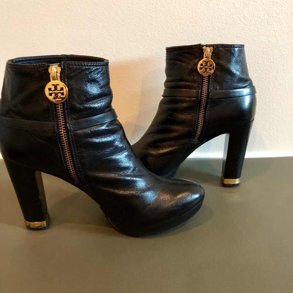 TORY BURCH Platform Heel Booties